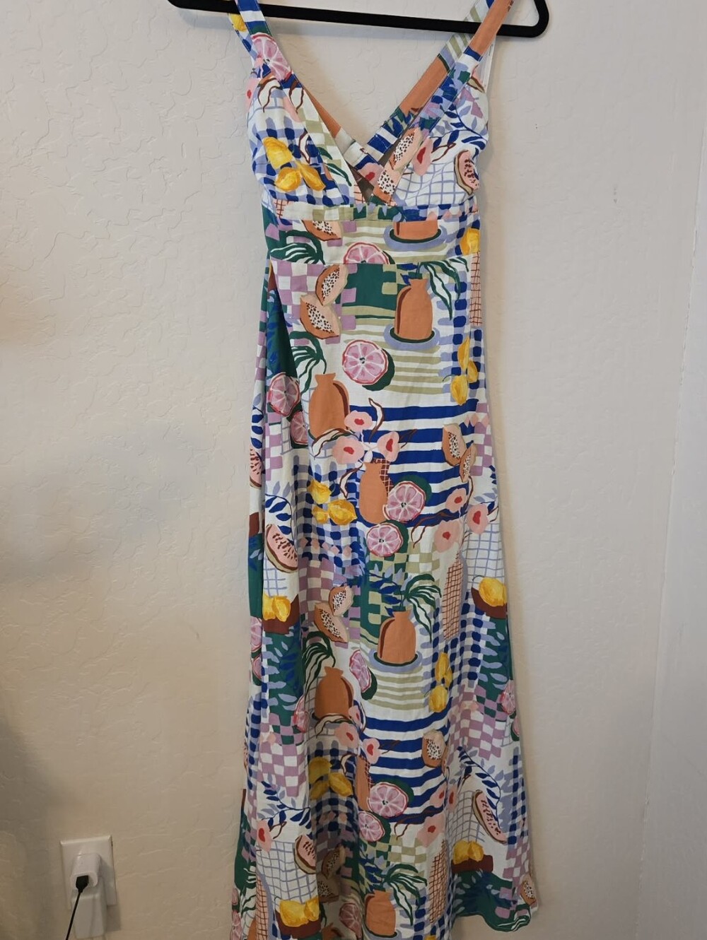 Minkpink Al Fresco Midi Dress - Picnic Print - Picture 5 of 11